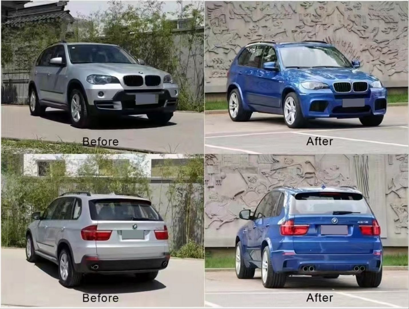 E70 X5 Uyumlu 45572 İçin X5M Body Kit Parça