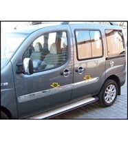 Fiat Doblo Uyumlu Yan Kapı Çıtası 2006-2010 Paslanmaz Çelik Parça