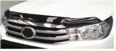 Toyota Hilux Uyumlu Revo 2016-2019 Kaput Ön Koruma Siyah (Kaput Rüzgarlığı)