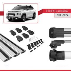 ve Sonrası ile uyumlu ACE-1 Ara Atkı Tavan Barı GRİ 3 ADET BAR