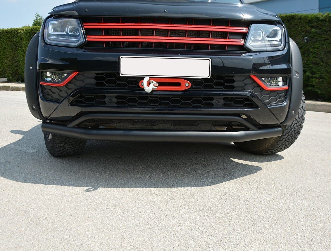 Volkswagen Amarok Uyumlu 2016 Sonrası Ön Alt Koruma Siyah PST18