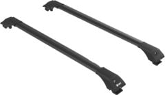 Turtle İsuzu Uyumlu D-Max (Rt50) Double Cab  Tourmaline V1 Ara Atkı Siyah Set 2'li