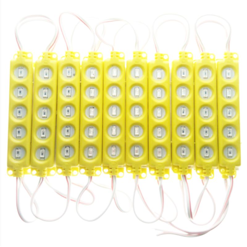 Parmak Led 1200Lm 5X20 Turuncu 12V / Laam646-3