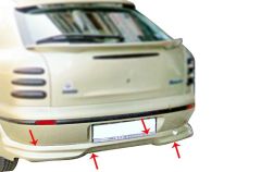 Fiat Brava Uyumlu Arka Tampon Altı Fiber 1995-2001