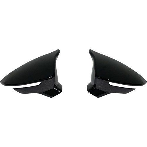 Seat Leon Uyumlu Mk3 2013 Sonrası Batman Yarasa Ayna Kapağı (Piano Black)