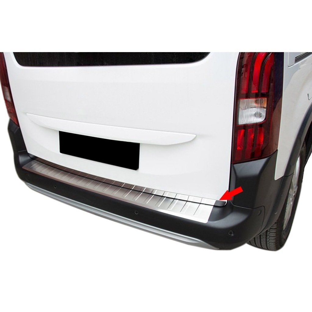 Opel Combo Uyumlu E Krom Arka Tampon Eşiği 2019 Ve Üzeri