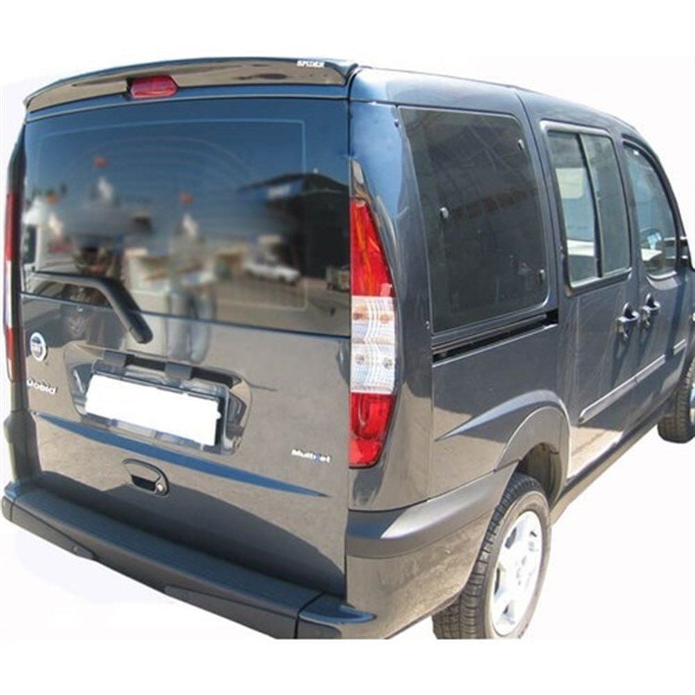 Fiat Doblo Uyumlu 1 Arka Tampon Altı (Sensörlü) 2 Parça Fiber 2000-2010