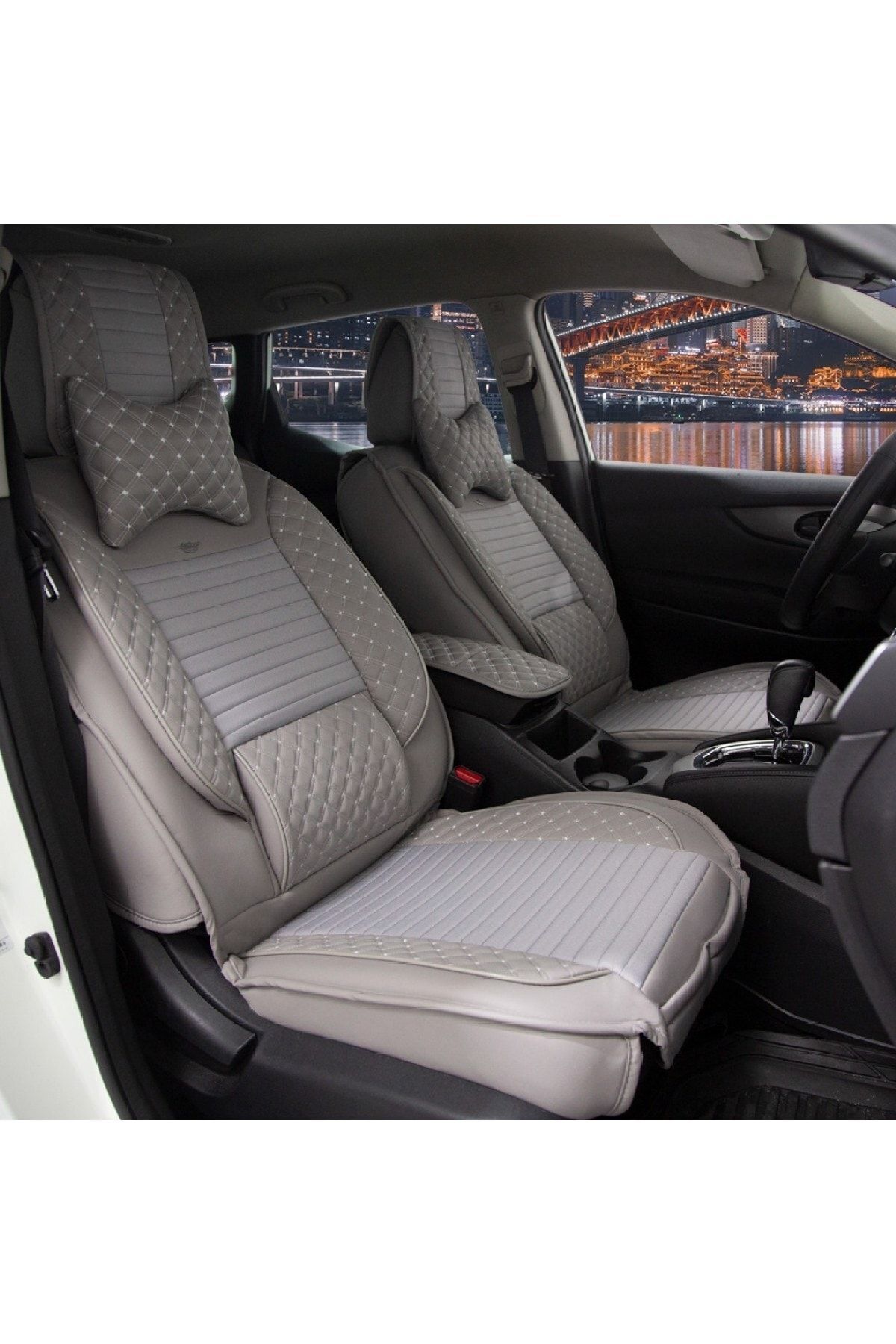 Fiat Egea Sedan Lüks Deri Oto Koltuk Kılıfı Ön/arka Set