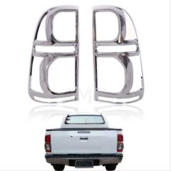 Toyota Hilux Uyumlu Vigo 2012-2015 Stop Çerçeve Kaplama Krom