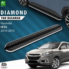 S-Dizayn Hyundai IX-35 Diamond Krom Yan Basamak 173 Cm 2010-2015