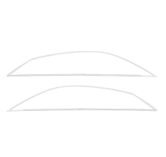 Hyundai Uyumlu Elantra 2021- Cam Çerçevesi Paslanmaz Çelik