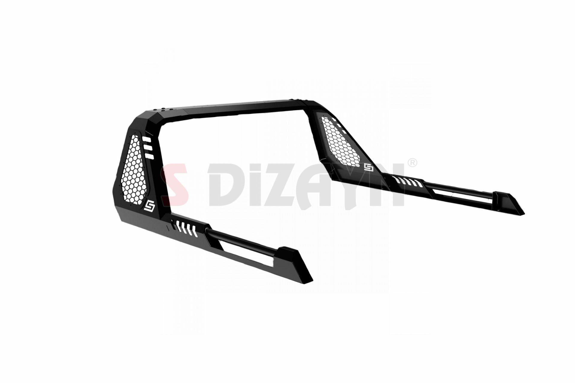 Ford Ranger Uyumlu 2 Çelik Roll Bar V1 2006-2013 Sedan 4Wd Off Road Parça