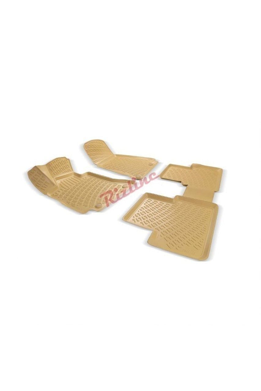 Hyundai Tucson Uyumlu Bej 3D Havuzlu Paspas Rizline 2015 Sonrası