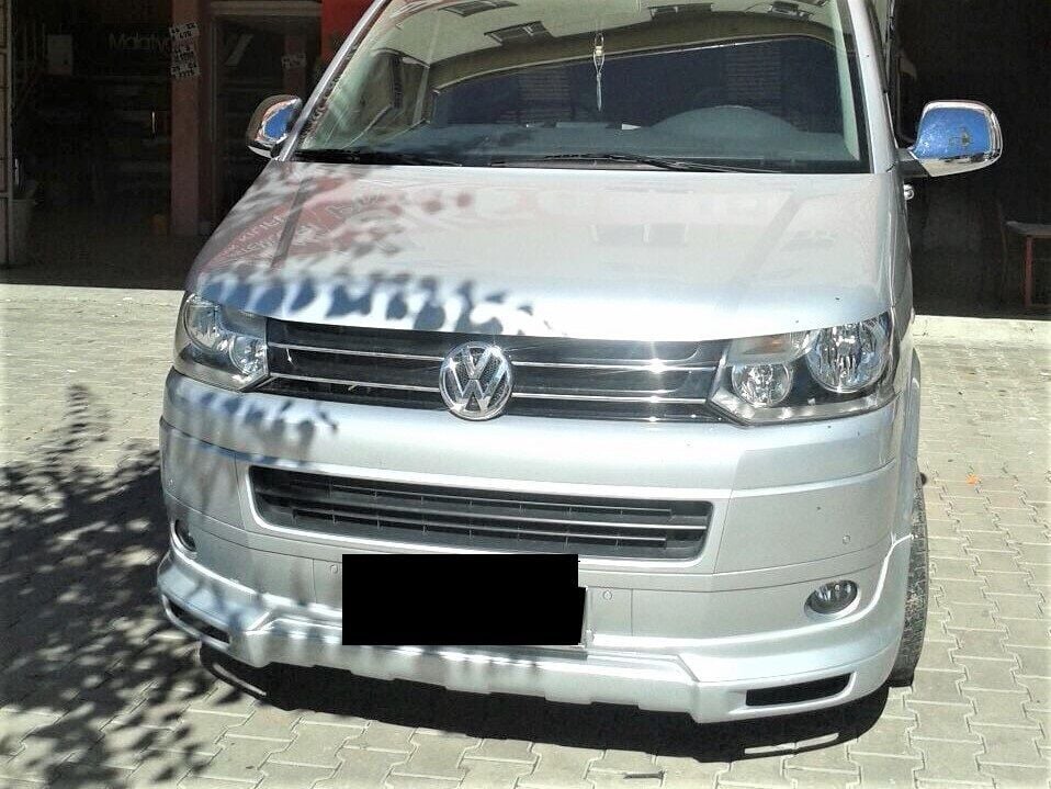 Volkswagen T6 Uyumlu Ön Tampon Eki Düz Model