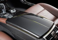Bmw 5 Uyumlu Serisi F10 Kol Dayama Kaplama - Karbon