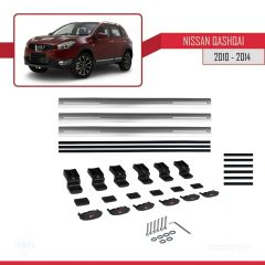 Nissan Qashqai 2010-2014 Arası ile uyumlu Basic Model Ara Atkı Tavan Barı GRİ 3 ADET