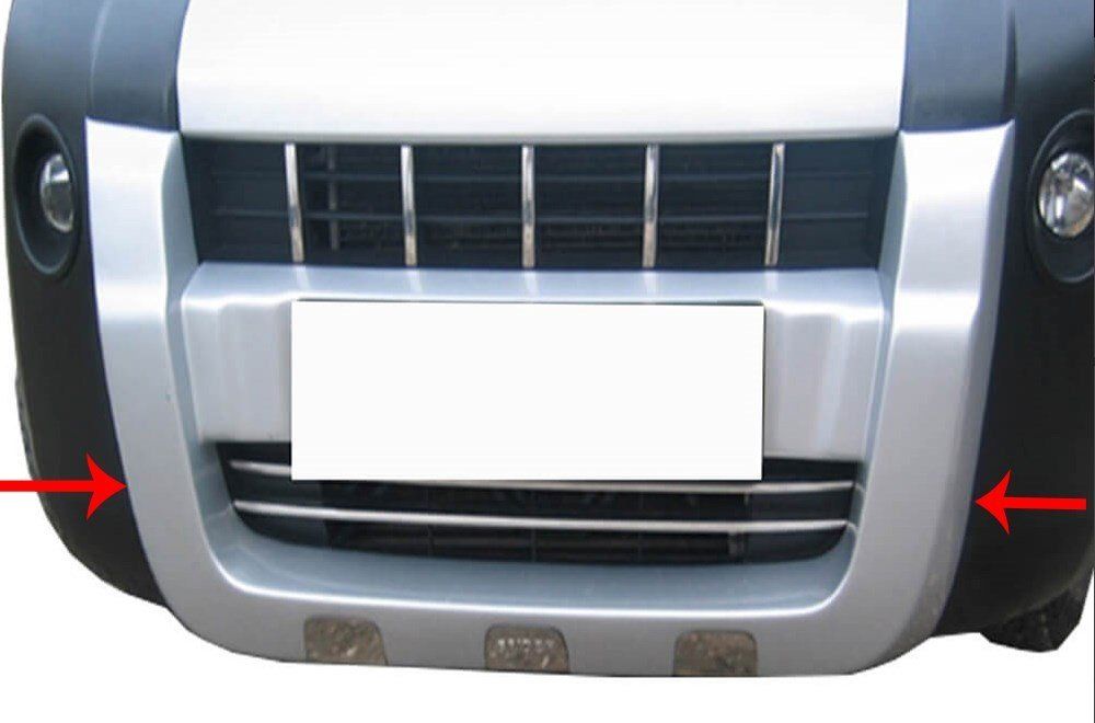 Fiat Fiorino Uyumlu Ön Koruma (Kromlu) Fiber 2008 Ve Sonrası