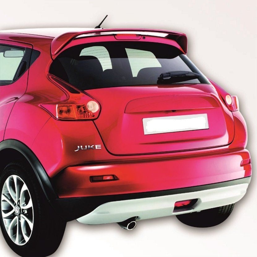 Nissan Juke Uyumlu Spoiler Cam Üstü Parlak Siyah Boyalı
