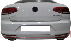 Volkswagen Passat Uyumlu B8 Arka Tampon Alt Çıtası 3 Parça Krom 2015 Ve Sonrası