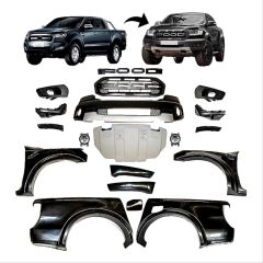 Ford Ranger Uyumlu T7 Ve T8 Raptor Dönüşüm (Çamurluklar Dahil Tam Set)
