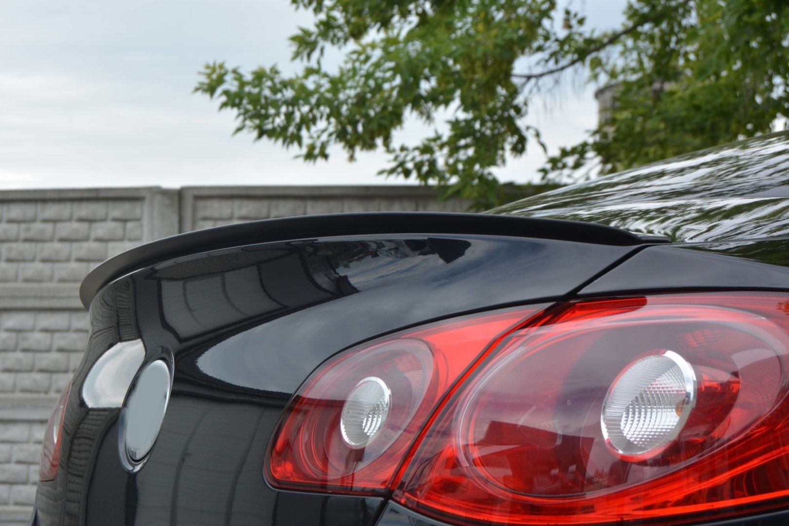 Passat CC Uyumlu Spoiler - Piano Black