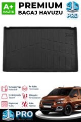 S-Dizayn Citroen Berlingo Seperatörlü 3D Pro Bagaj Havuzu 2019 Üzeri A+ Kalite