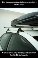 Peugeot 308 2021 ve Sonrası kapı arası sıkıştırma Turtle Mexfit ara atkı tavan barı GRİ