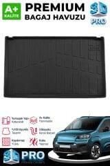 S-Dizayn Fiat Doblo Seperatörlü 3D Pro Bagaj Havuzu 2023 Üzeri A+ Kalite