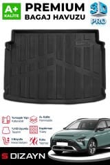 S-Dizayn Hyundai Bayon 3D Pro Bagaj Havuzu 2021 Üzeri A+ Kalite