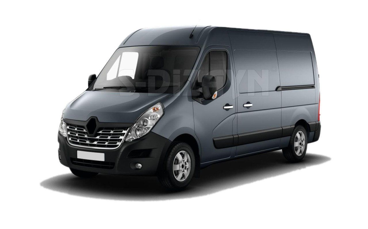 Renault Master Uyumlu ABS Krom Kapı Kolu 4 Kapı 2011 Üzeri