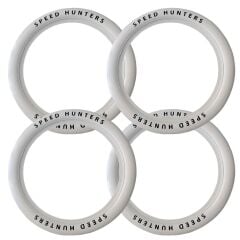 Alfa Romeo Uyumlu 13 Jant Speed Hunters Lastik Yanağı Beyaz Renk 1 Takım 4 Adet