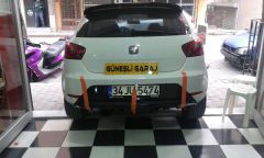 Seat İbiza Uyumlu Tek Çıkışlı Difüzör (Fiber)