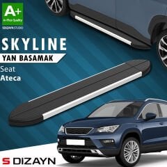 S-Dizayn Seat Ateca Skyline Aluminyum Yan Basamak 173 Cm 2017 Üzeri A+ Kalite