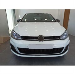 Volkswagen Golf Uyumlu 7Mk7 2012 - 2018 U LED Far Silver Hareketsiz