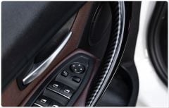 Bmw 3 Uyumlu Serisi F30 Kolçak Kaplama (İç) - Karbon