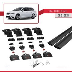 Seat Leon ST 2013-2020 Arası ile uyumlu ACE-2 Ara Atkı Tavan Barı SİYAH