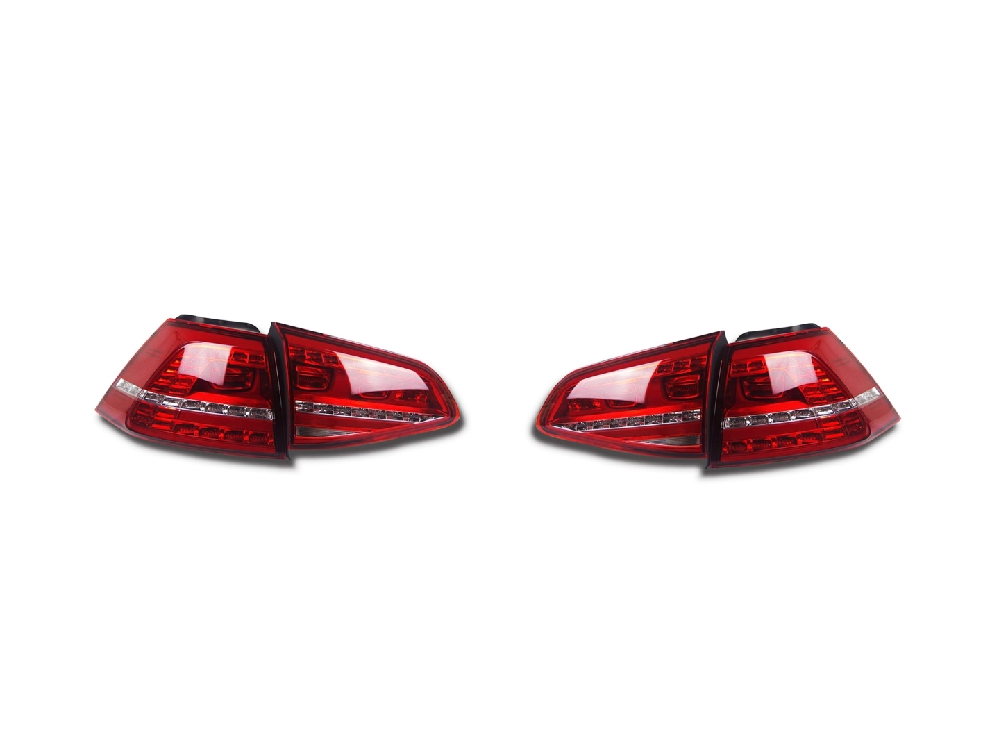 Volkswagen Golf Uyumlu 7 Mk7 2012-2018 LED Stop 7 Highline Görünümlü