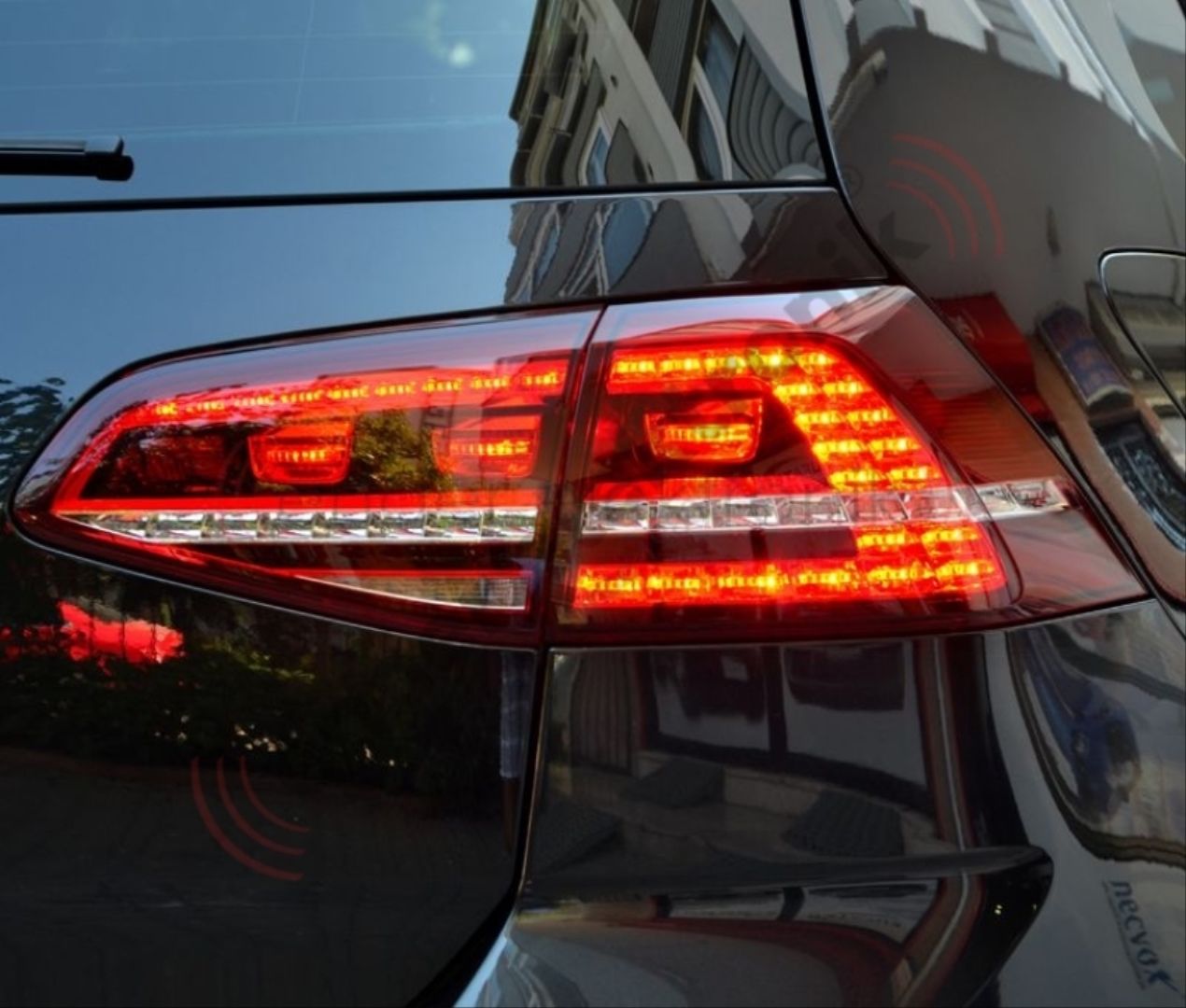Volkswagen Golf Uyumlu 7 Mk7 2012-2018 LED Stop 7 Highline Görünümlü