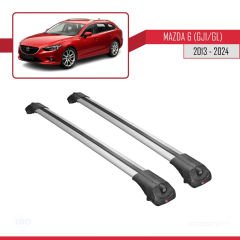 Mazda 6 (GJ1/GL) 2013 ve Sonrası ile uyumlu ACE-1 Ara Atkı Tavan Barı GRİ