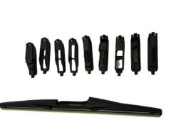 9 aparatlı hibrit arka silecek kilitli model 33 cm / CASI9-33