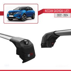Nissan Qashqai 2022 ve Sonrası ile uyumlu ACE-2 Ara Atkı Tavan Barı GRİ