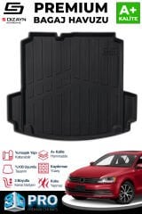 S-Dizayn VW Jetta 3D Pro Bagaj Havuzu Cepli 2011 Üzeri A+ Kalite
