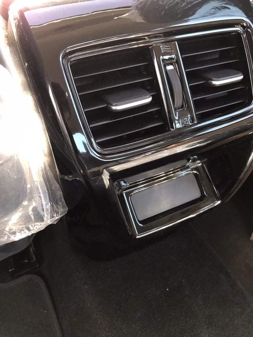 2022 Civic Uyumlu Arka Klima Panel Kaplama - Piano Black