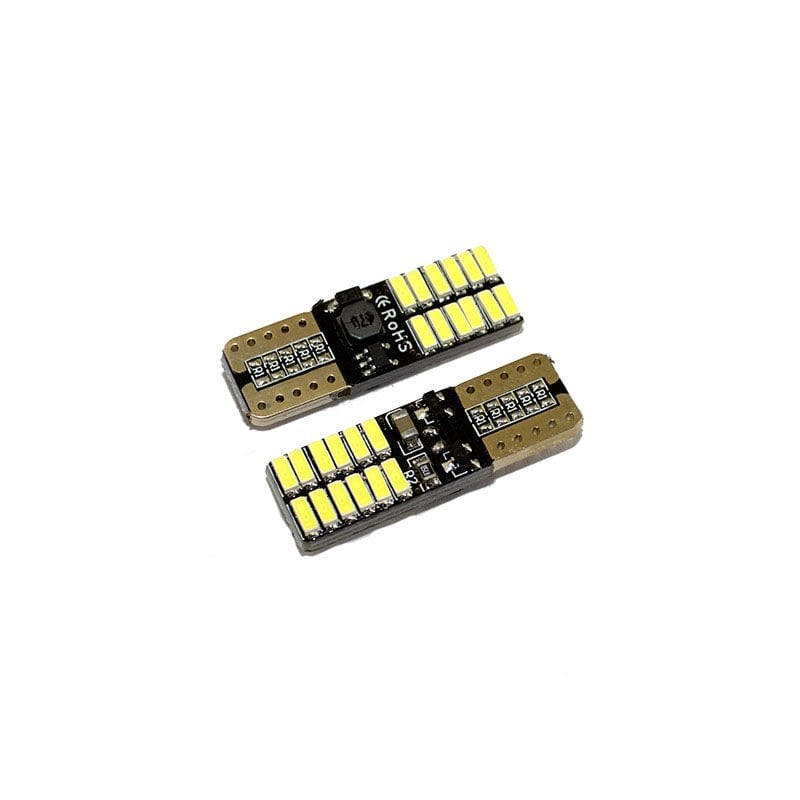 T10 Led Ampul Canbus'Lı Buz Mavi 2'Li Set 12V / Laam627-2