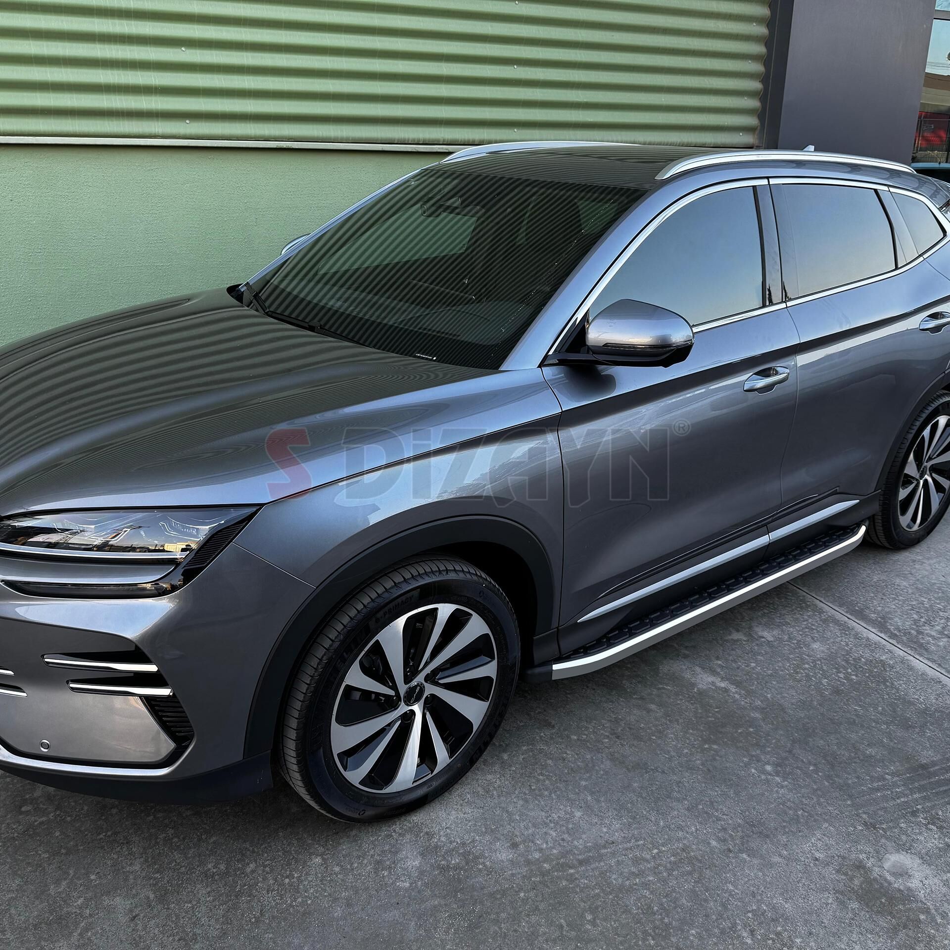 S-Dizayn BYD Seal U Hybrid Evo Aluminyum Yan Basamak 193 Cm 2022 Üzeri A+ Kalite