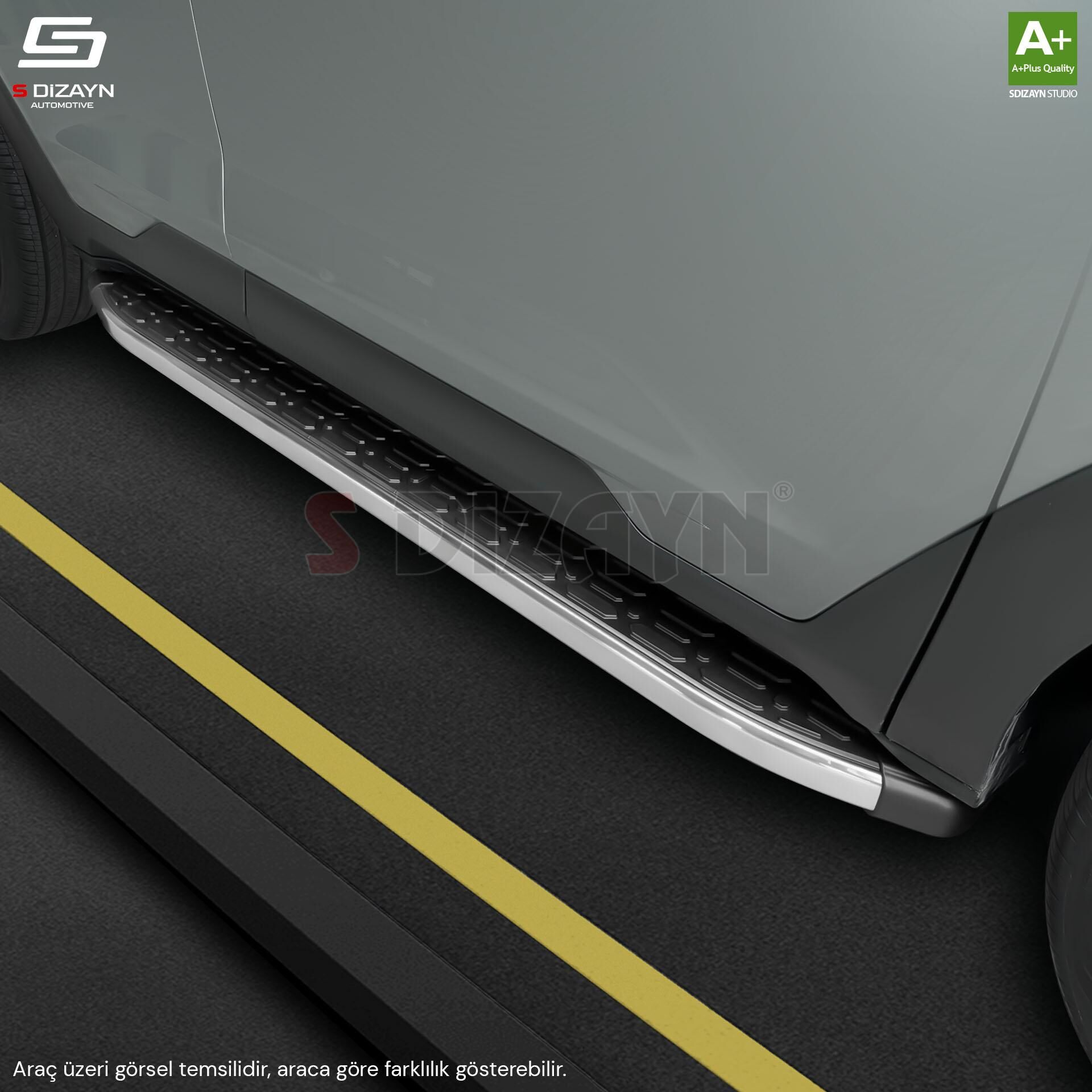 S-Dizayn BYD Seal U Hybrid Evo Krom Yan Basamak 193 Cm 2022 Üzeri A+ Kalite