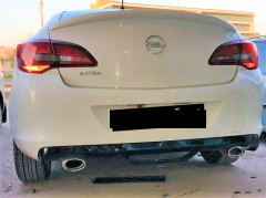Opel Astra Uyumlu J Sedan Difüzör 2010-2016 Boyalı Parça