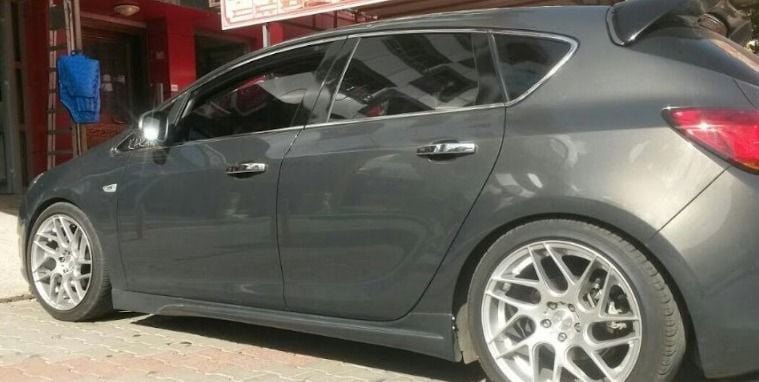 Opel Astra Uyumlu J Sedan Opc Yan Marşpiyel 2010-2016 Boyalı Parça