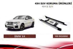 Bmw X4 Uyumlu Yan Basamak Koruma Oem 2014 - Sonrası