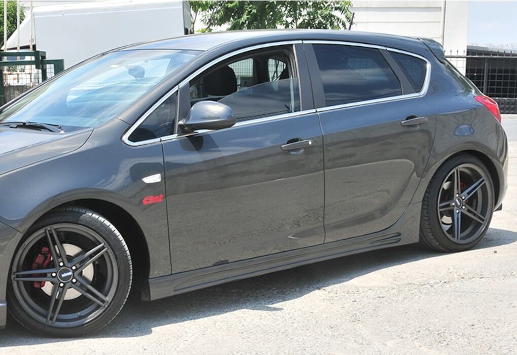 Opel Astra Uyumlu J Sedan Etekli Yan Marşpiyel 2010-2016 Boyalı Parça